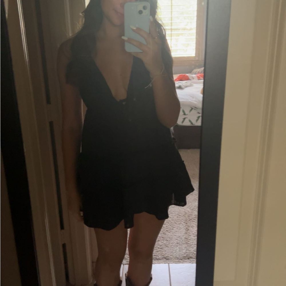 Elegant Black Women's Dress